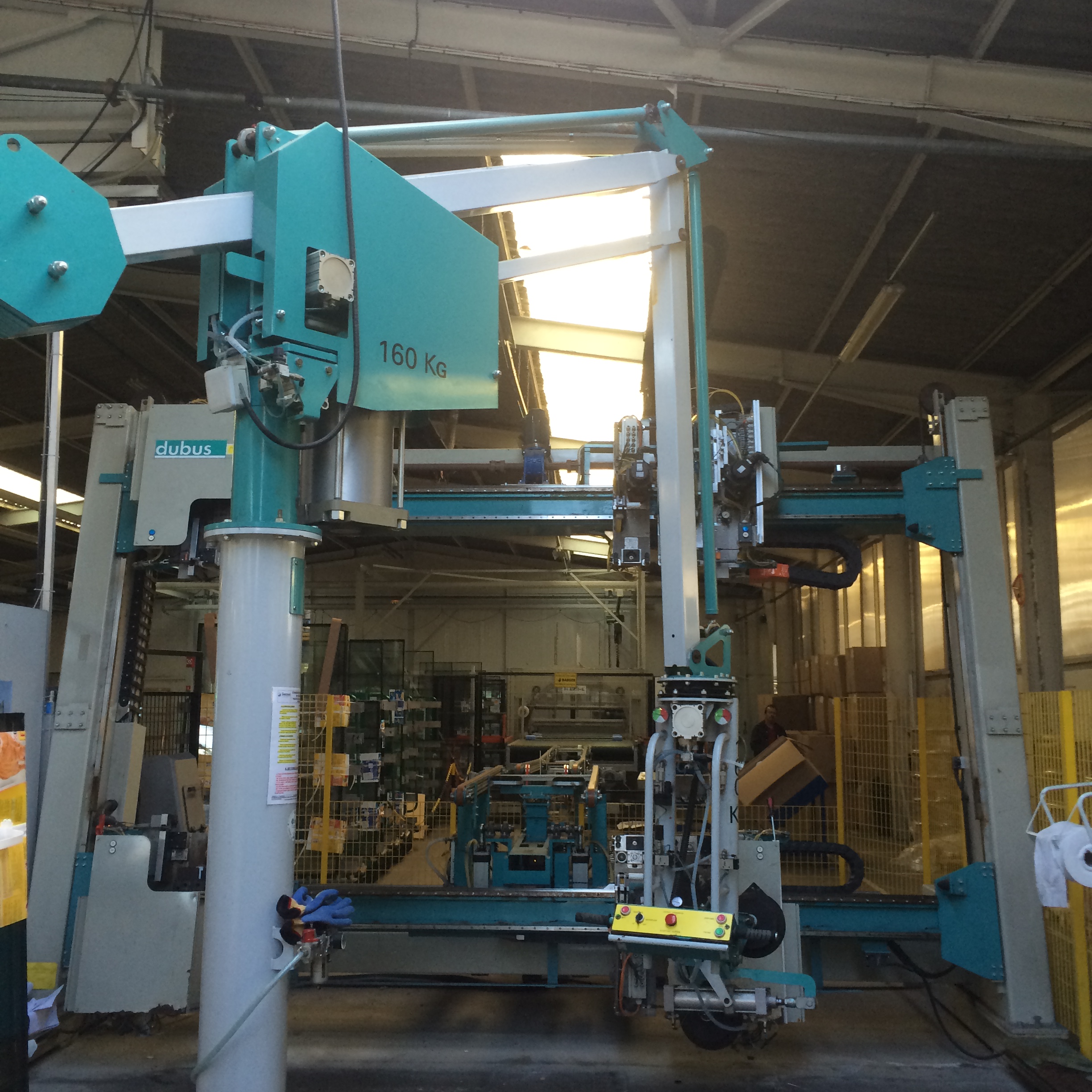 Cadreuse automatique Dubus avec manipulateur 160 kg — vue 3
