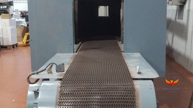Four tunnel électrique industriel multizone 70 kW – 14,9 m – 1000 °C — vue 5