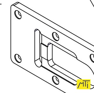 Tampon de référence écarteur BD MTI